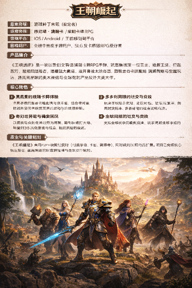 欧陆平台王朝崛起手游